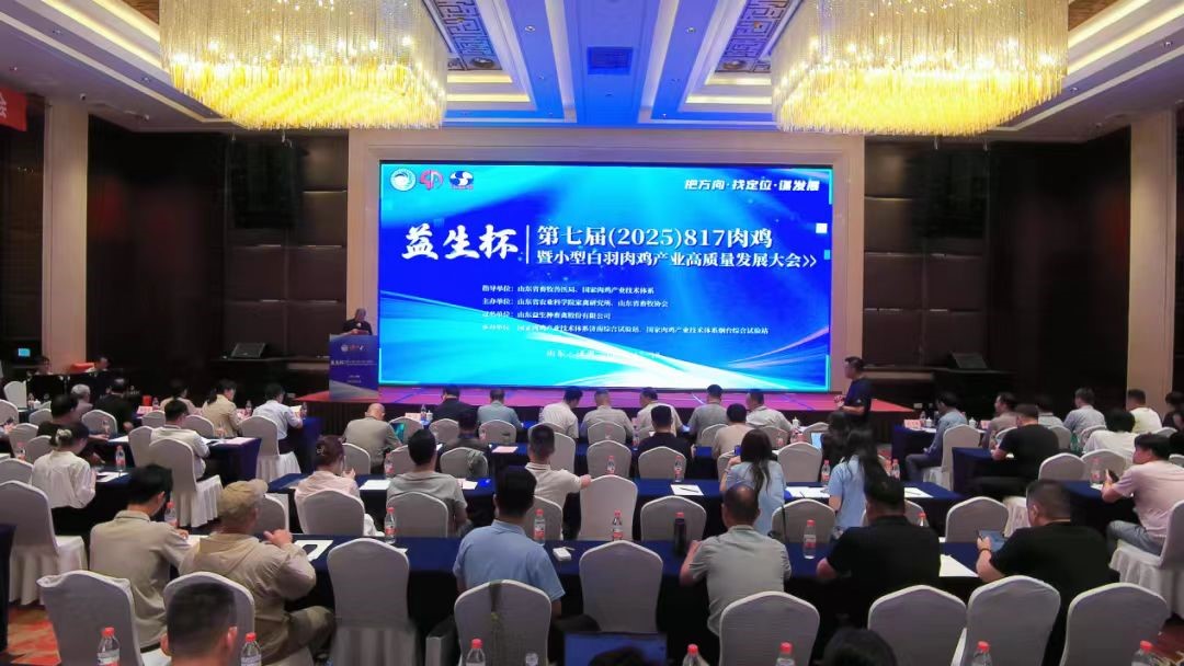 【会议】人生就是博杯--第七届（2025）817肉鸡暨小型白羽肉鸡产业高质量发展大会在济南成功举办